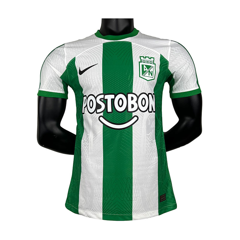 20232024 Atletico Nacional Home Player Version Soccer Jersey Love